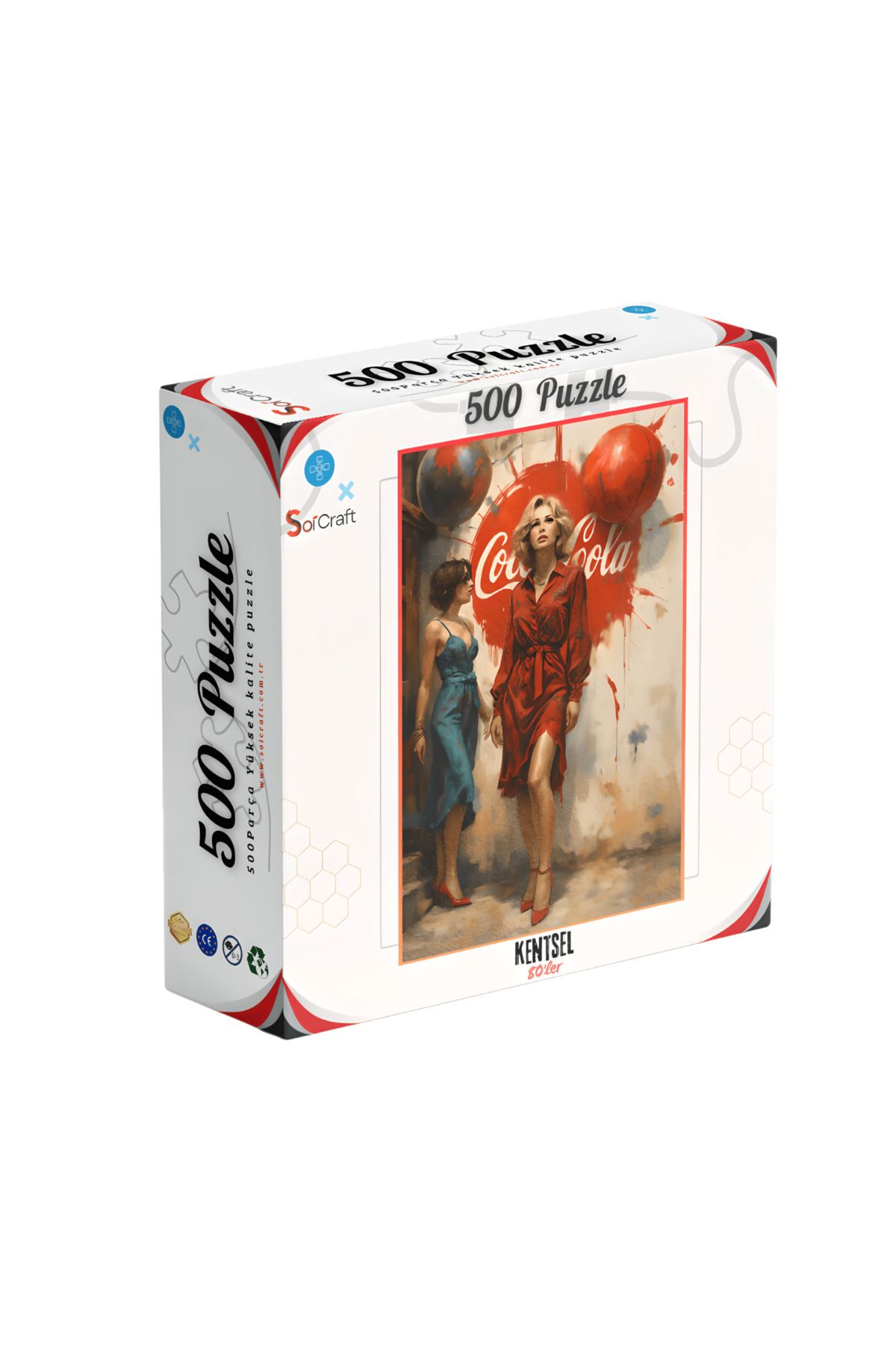 Soi Craft 500 Parça Puzzle 80'ler Kentsel