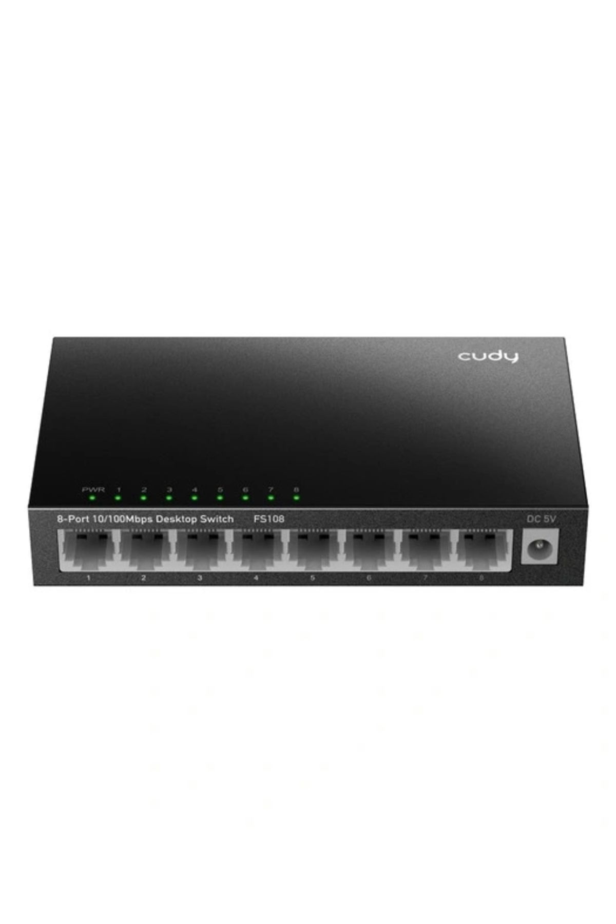 ShopNova CUDY 8-Port 10/100 Mbps Metal Switch