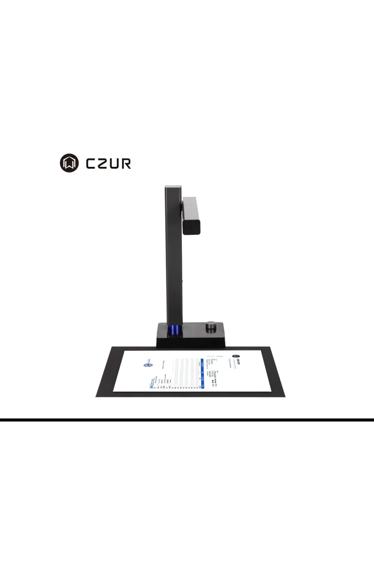 CZUR Shine Ultra 13MP Taşınabilir Akıllı Belge Kitap Tarayıcı OCR & Akıllı Masa Lambası A3 A4 Uyumlu