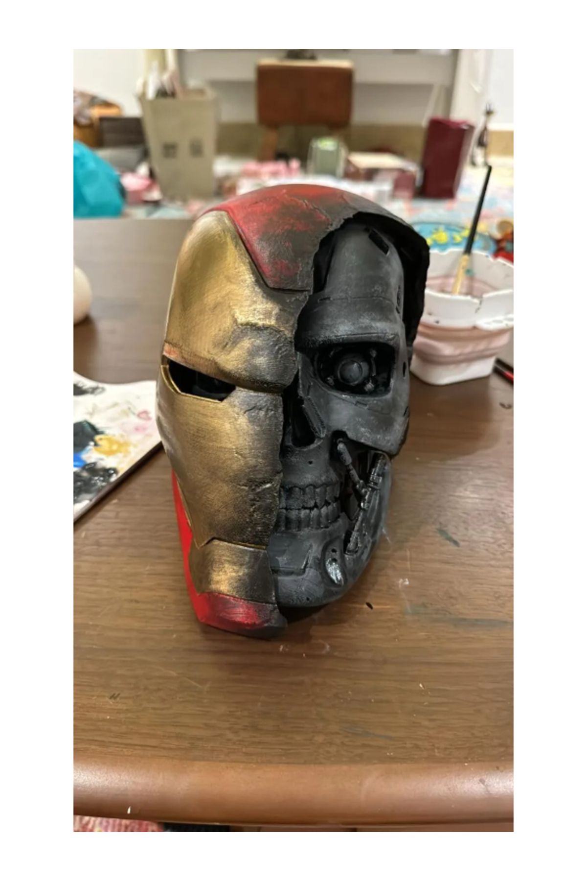 NOMOTHETIC Iron Man Robot Miğferi