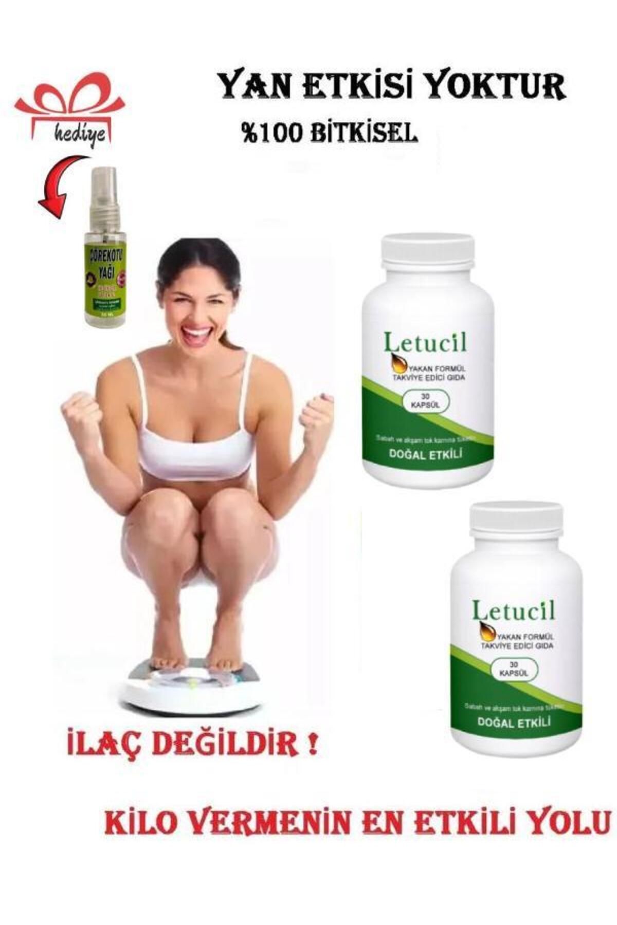 Dolce Letucil 30'lu Biberiye-Yeşil Çayın Gücüyle Diyetinize Takviye x 2 adet + Çörek Otu Yağıyla