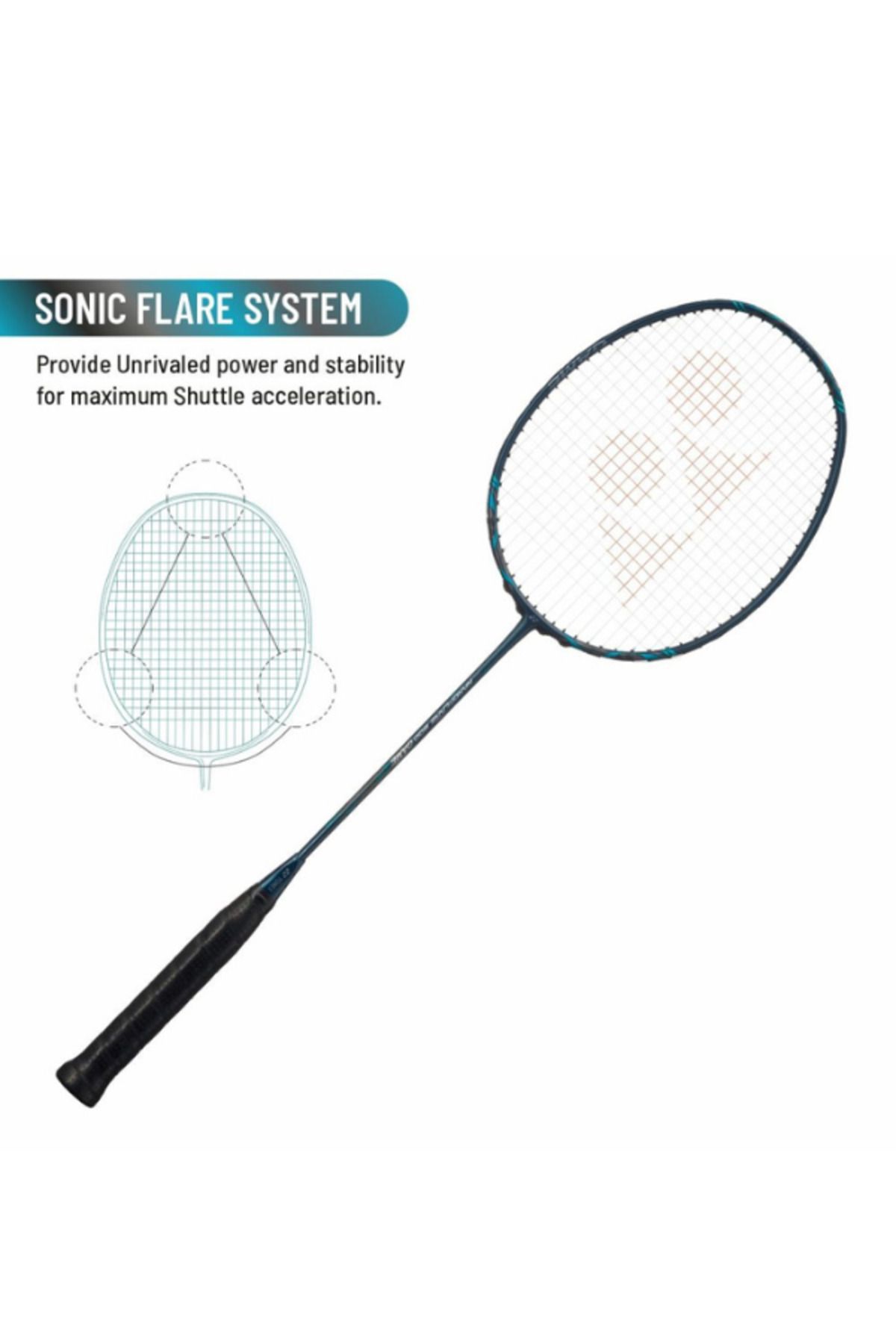 YONEX-YONEX NANOFLARE 800 PLAY HEAD LIGHT BALANCE BADMINTON RACKET FOR BEGINNERS AND INTERMEDIATES 7