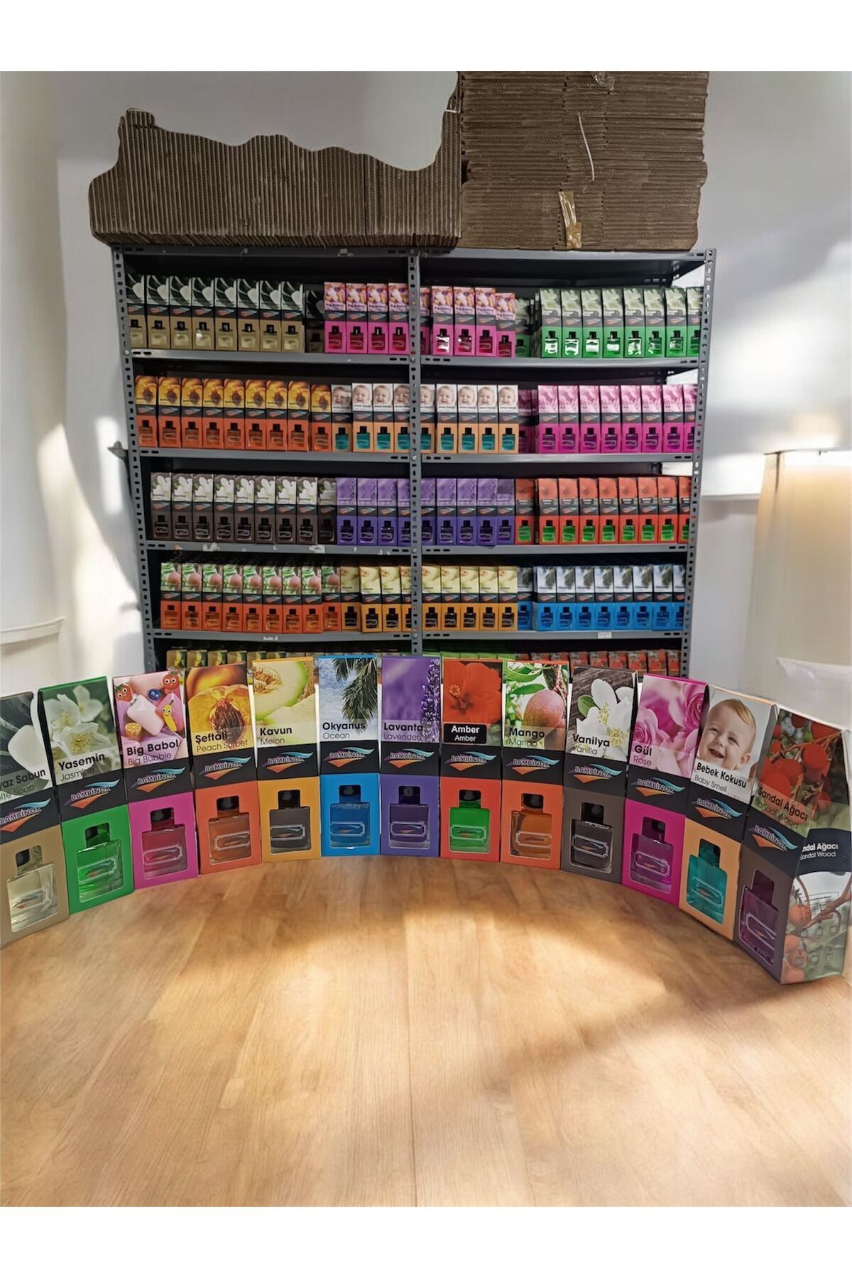 Umut KARIŞIK 12 ADET ODA KOKUSU SEPETİ 120 ML