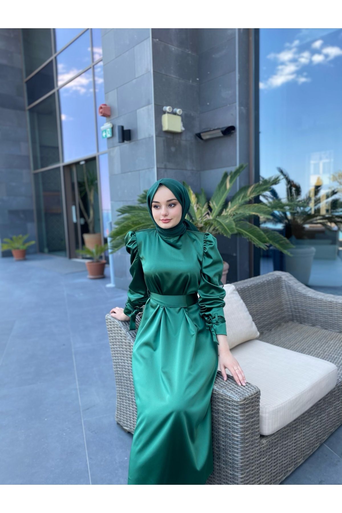 Butik Tesettür Abiye Elbise