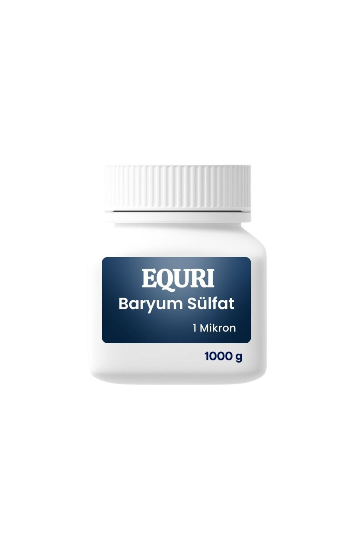 EQURİ Baryum Sülfat Chem Pure 1 Mikron 1000 Gr (Baryum Sülfat Solüsyonu İçin)