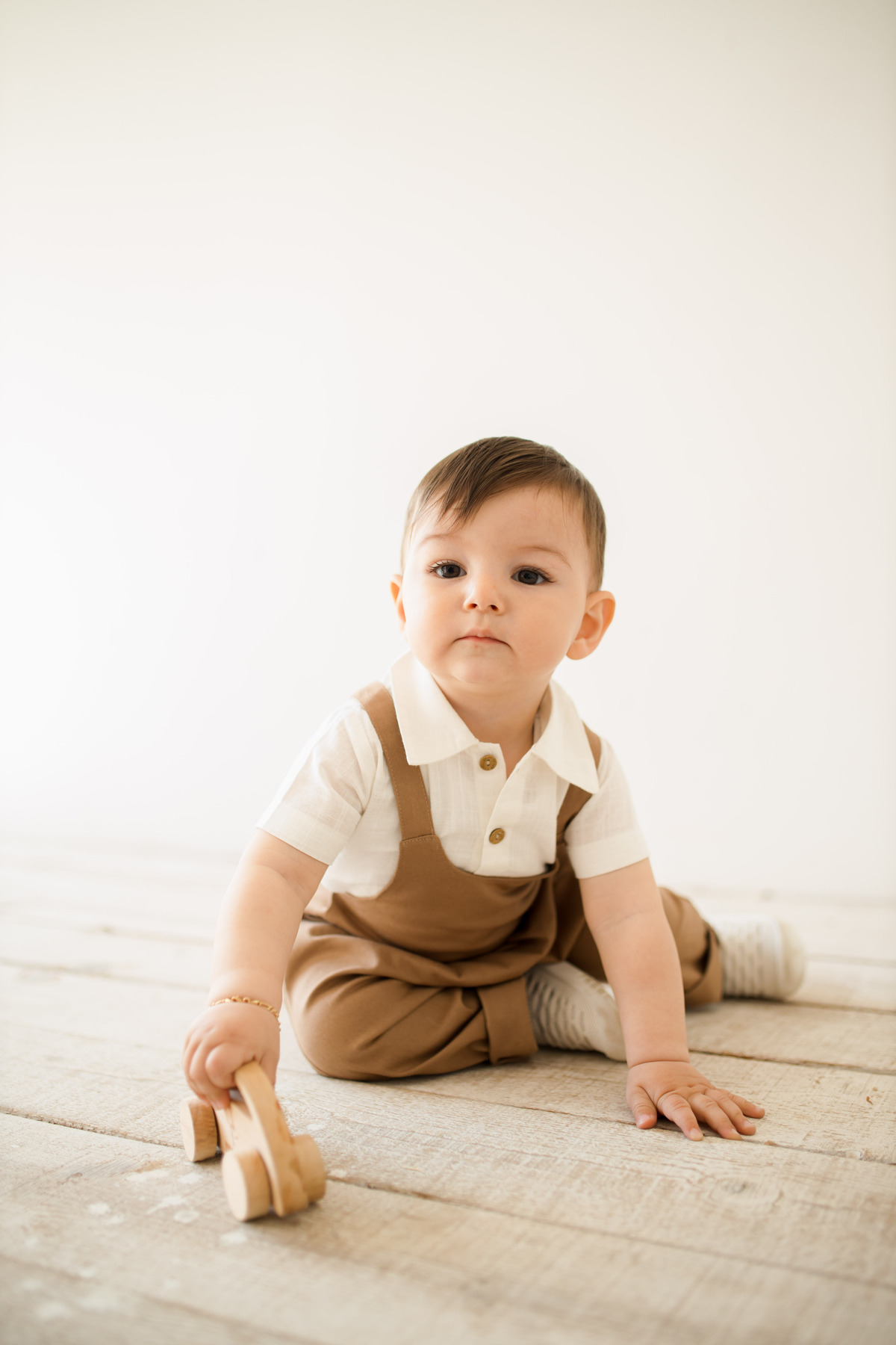 Kuarks Erkek Bebek Tulum Kanvas Askılı Tulum %100 Pamuk Tulum (GÖMLEK DAHİL DEĞİLDİR) fotoğrafı 5 (önizleme)