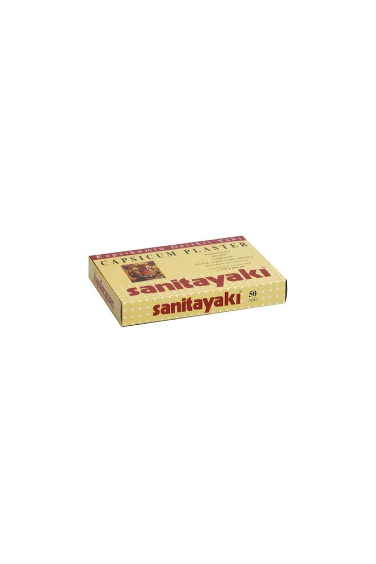 sanitayakı Plasturi Antireumatici, Termici Pentru Durere, Cu Efect De Încălzire, Cu Ardei Gras - One Size