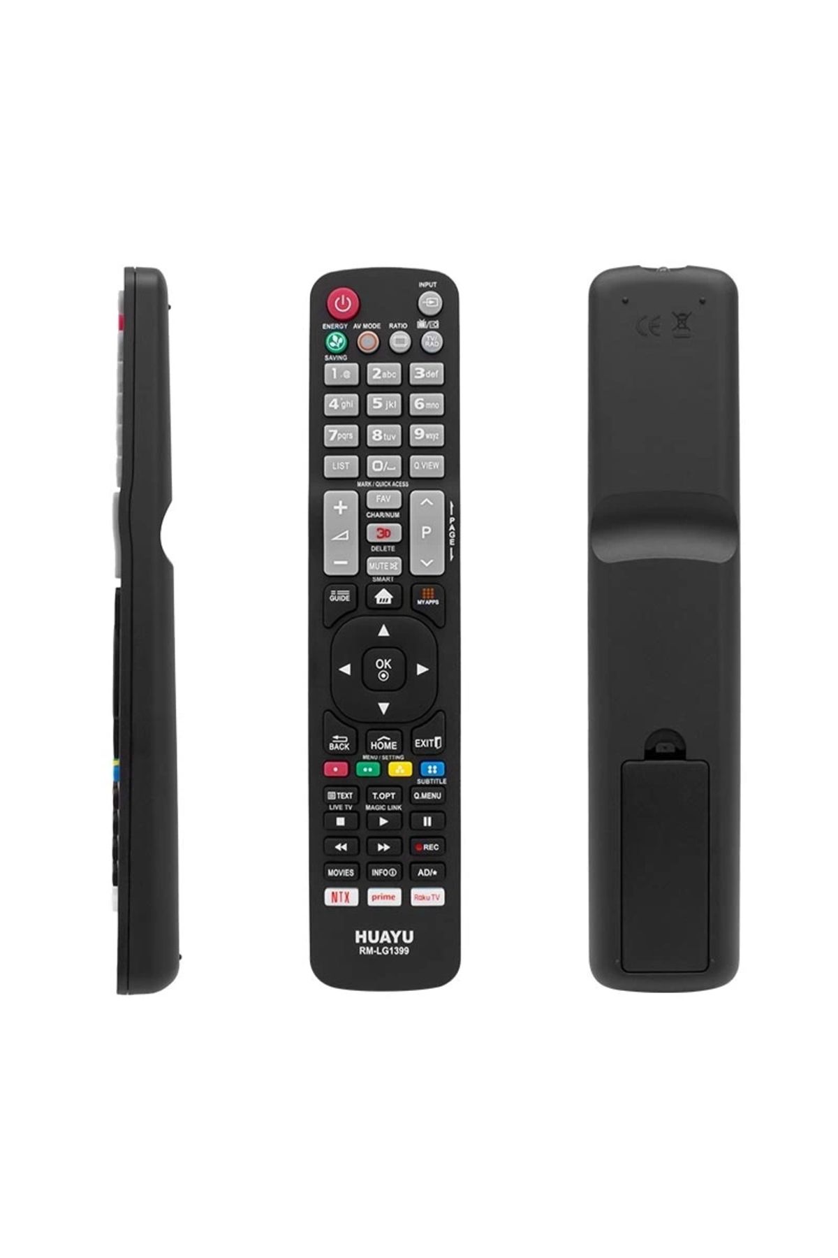 mega fair Huayu Kl Rm-lg1399 Lg Netflıx- Prıme Vıdeo Tuşlu Unıversal Lcd-led Tv Kumanda
