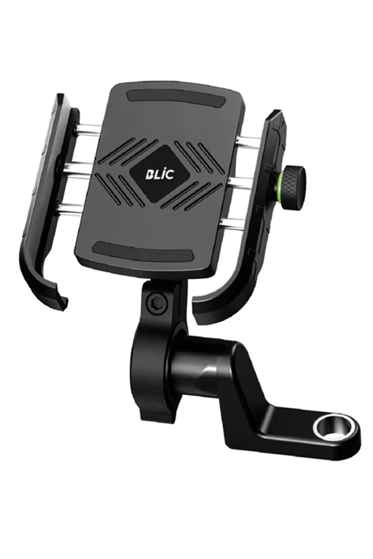ShopNova Bst3 Motosiklet Gidon Ve Ayna Bağlantılı Motor Ve Bisiklet Uyumlu Telefon Tutucu