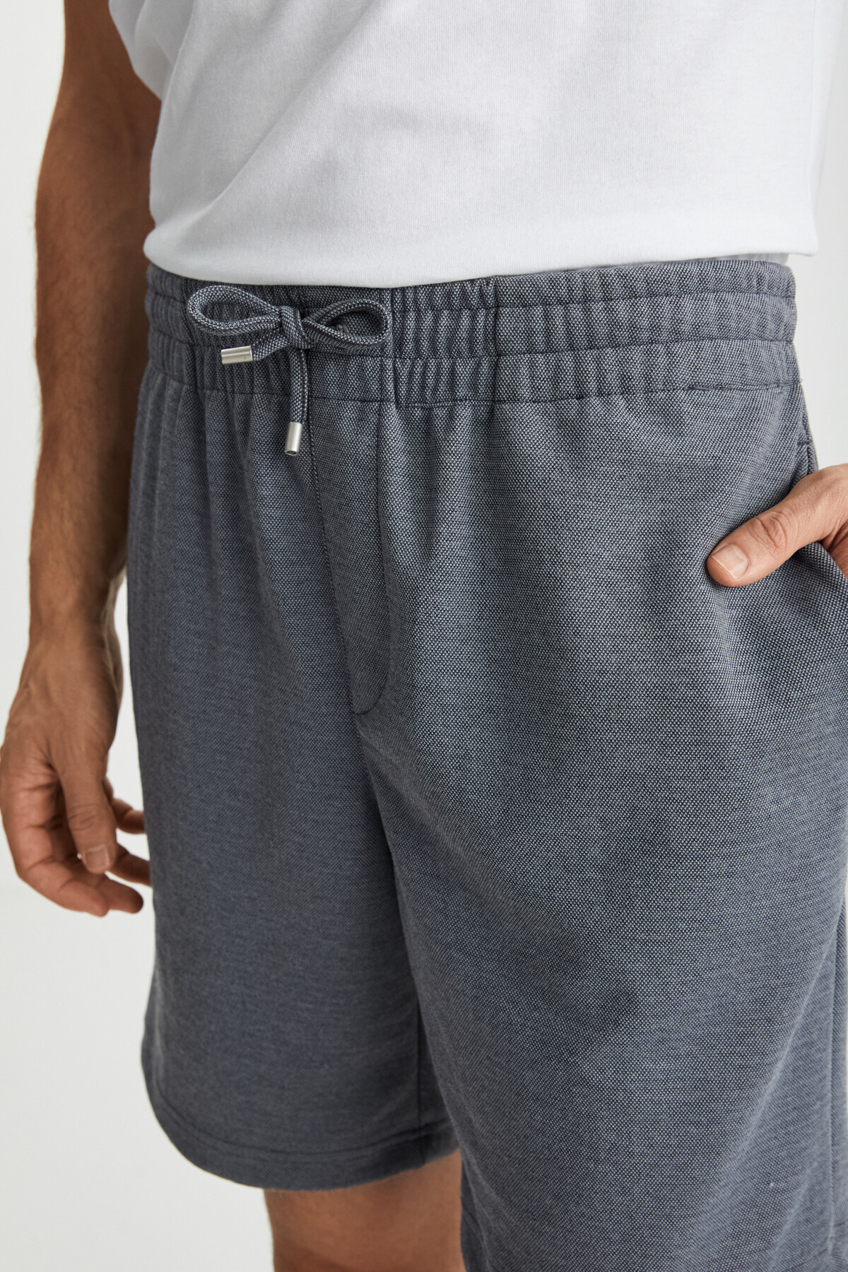 GRIMELANGE  Ramadanp014 Erkek Gri Şort & Bermuda - Görsel 5