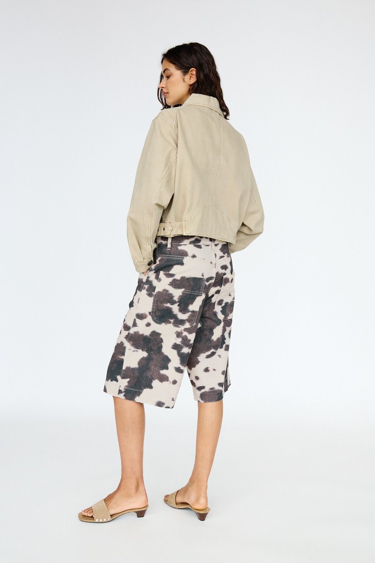 Pull & Bear-Worker jacket with buttons 4