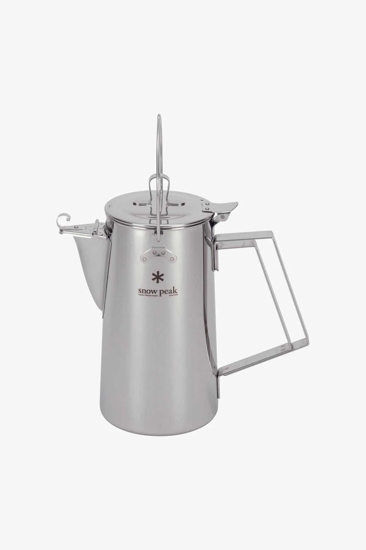 snow peak Classic Kettle 1.8L, Paslanmaz Çelik Kamp ve Mutfak Çaydanlığı