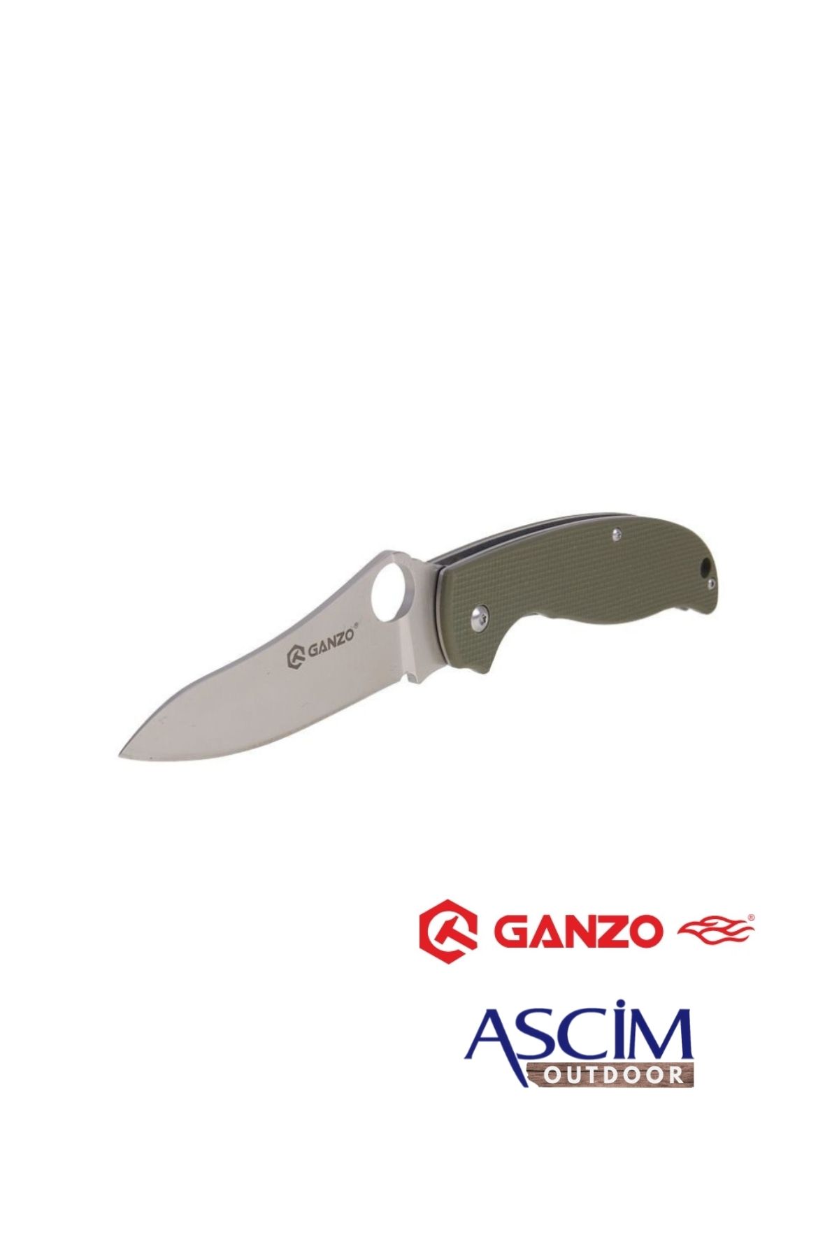 Ganzo G734 Bıçak | Yeşil