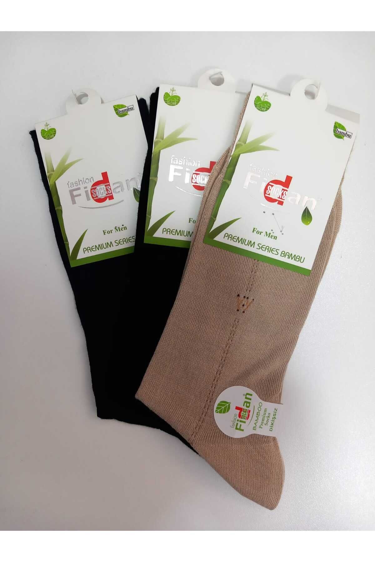 Batik erkek 3 lü yazlık bambu asorti çorap