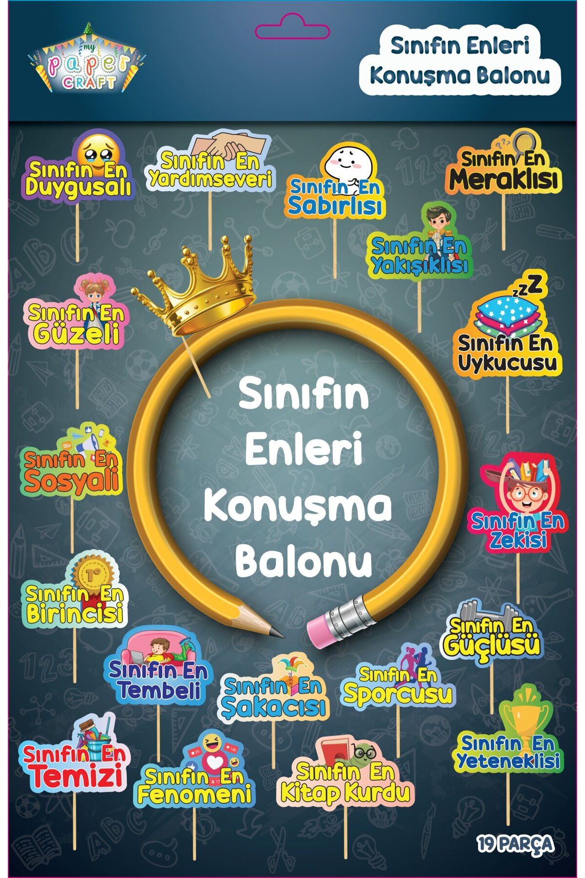 Mini Parti MİNİ PARTY STORE MEZUNİYET KONUŞMA BALONU 19 LU