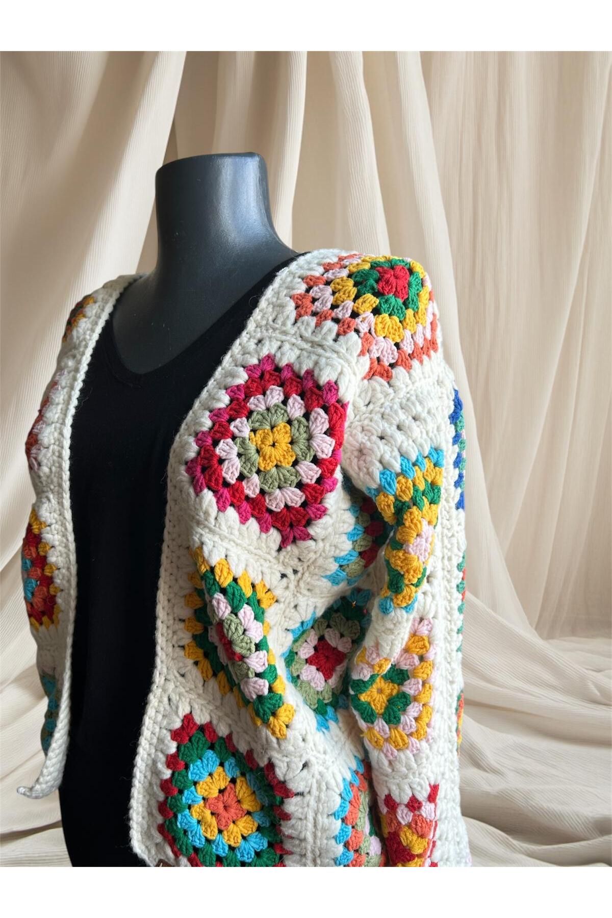 Donna Sorridente Motif hırka