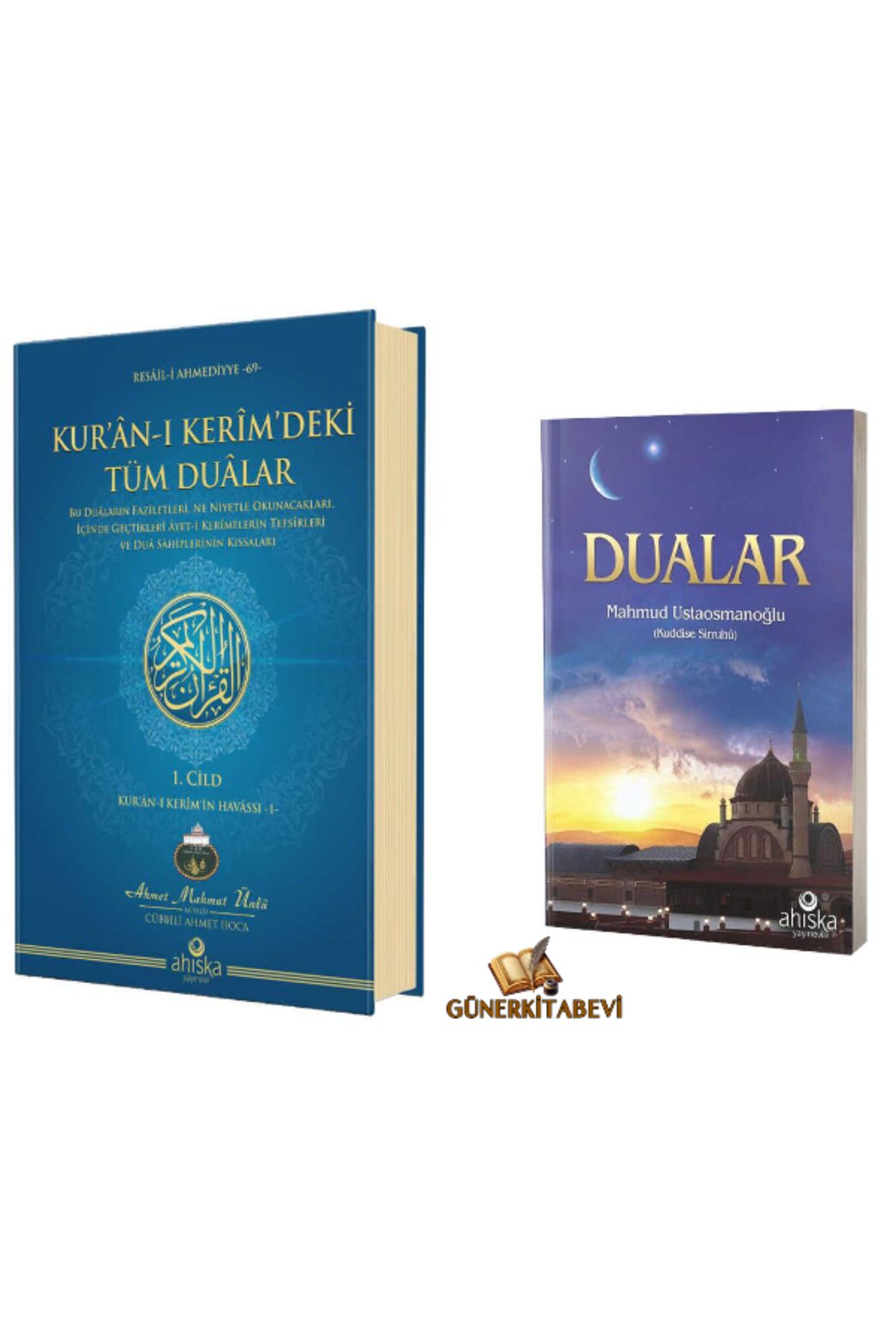 Ahıska Yayınevi Kuranı Kerimdeki Tüm Dualar 2 kitap
