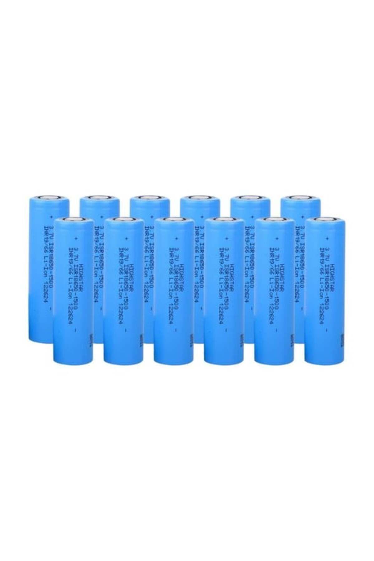 POWER-XTRA Highstar - ISR18650-1500 - 3.7V 1500 Mah Li-ion Şarjlı Pil - 30A 12 Li Paket
