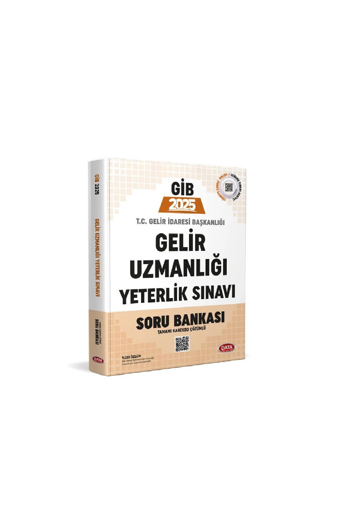 Data Yayınları 2025 Gelir Uzmanlığı Yeterlilik Sınavı Soru Bankası - Karekod Çözümlü