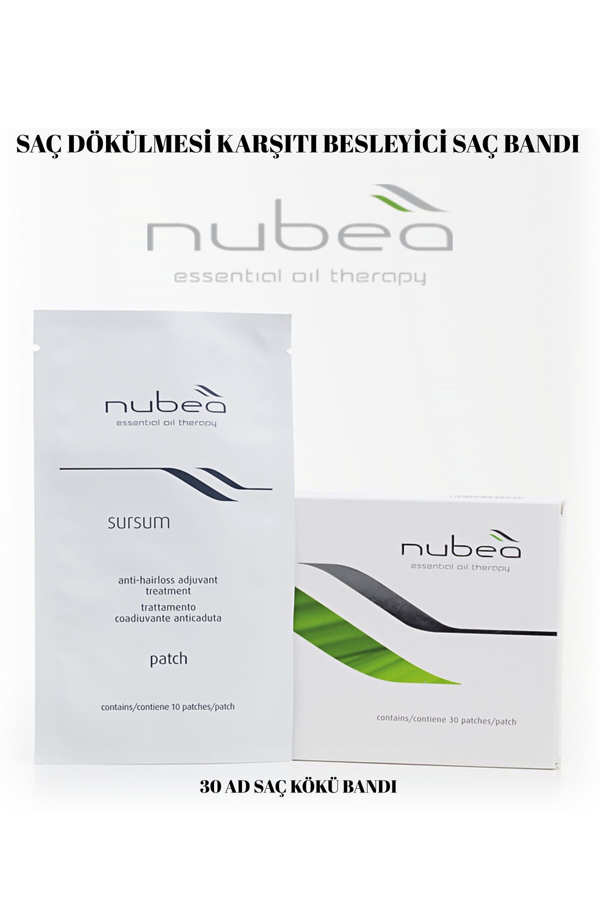 NUBEA Nubeà Sursum Patch & Besleyici Saç Bant 30 lu