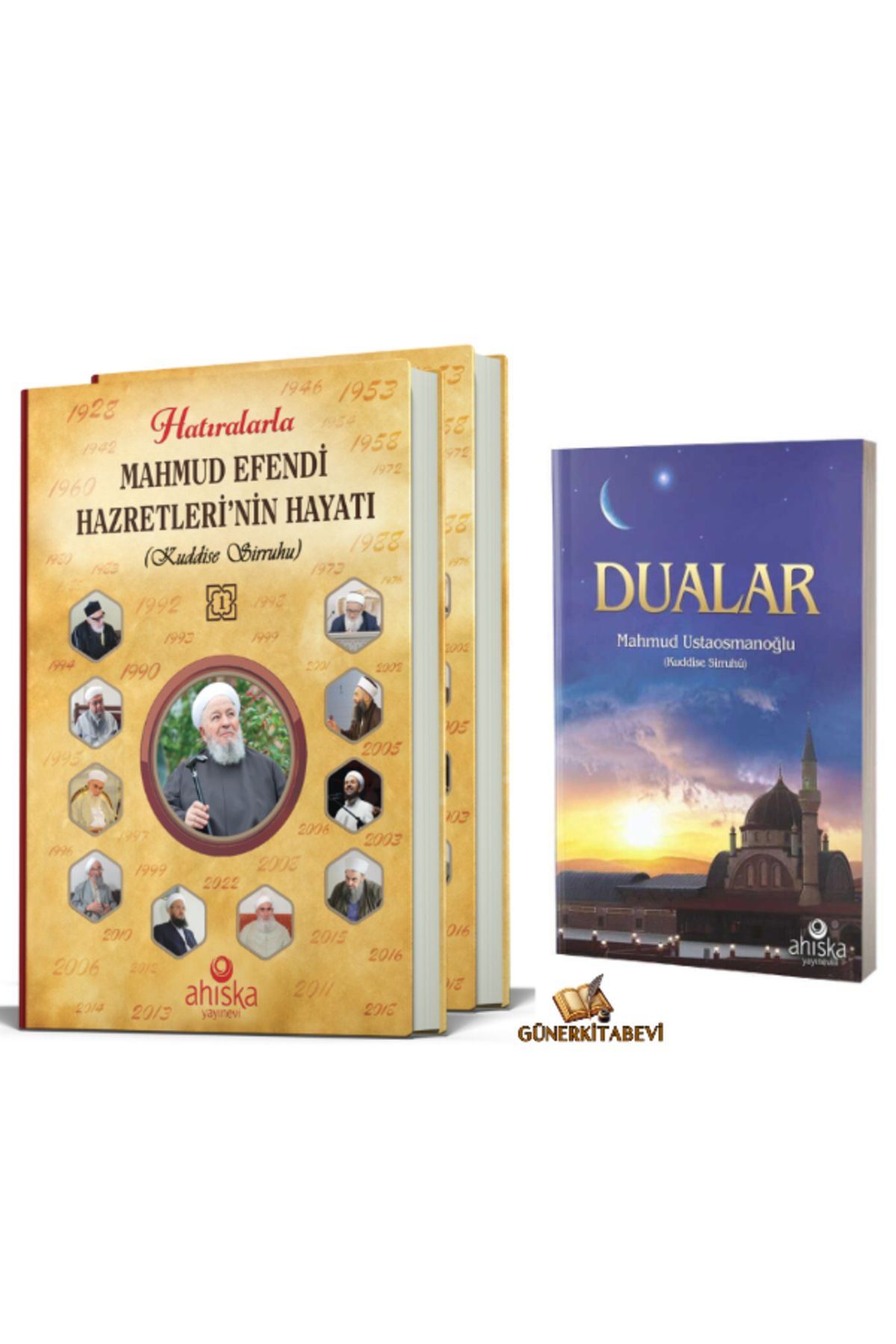 Ahıska Yayınevi Hatıralarla Mahmud Efendi Hazretlerinin Hayatı 3 kitap