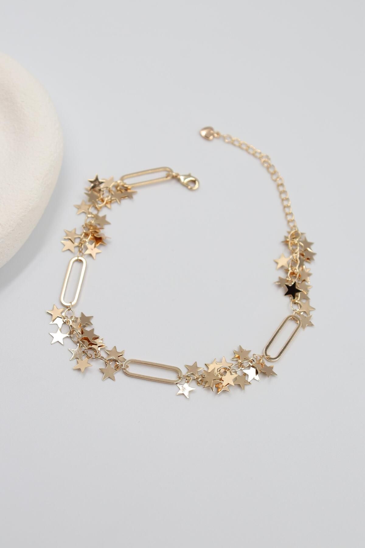 BY CANSU ACCESSORİES Tramonto Rose Halhal (18k)