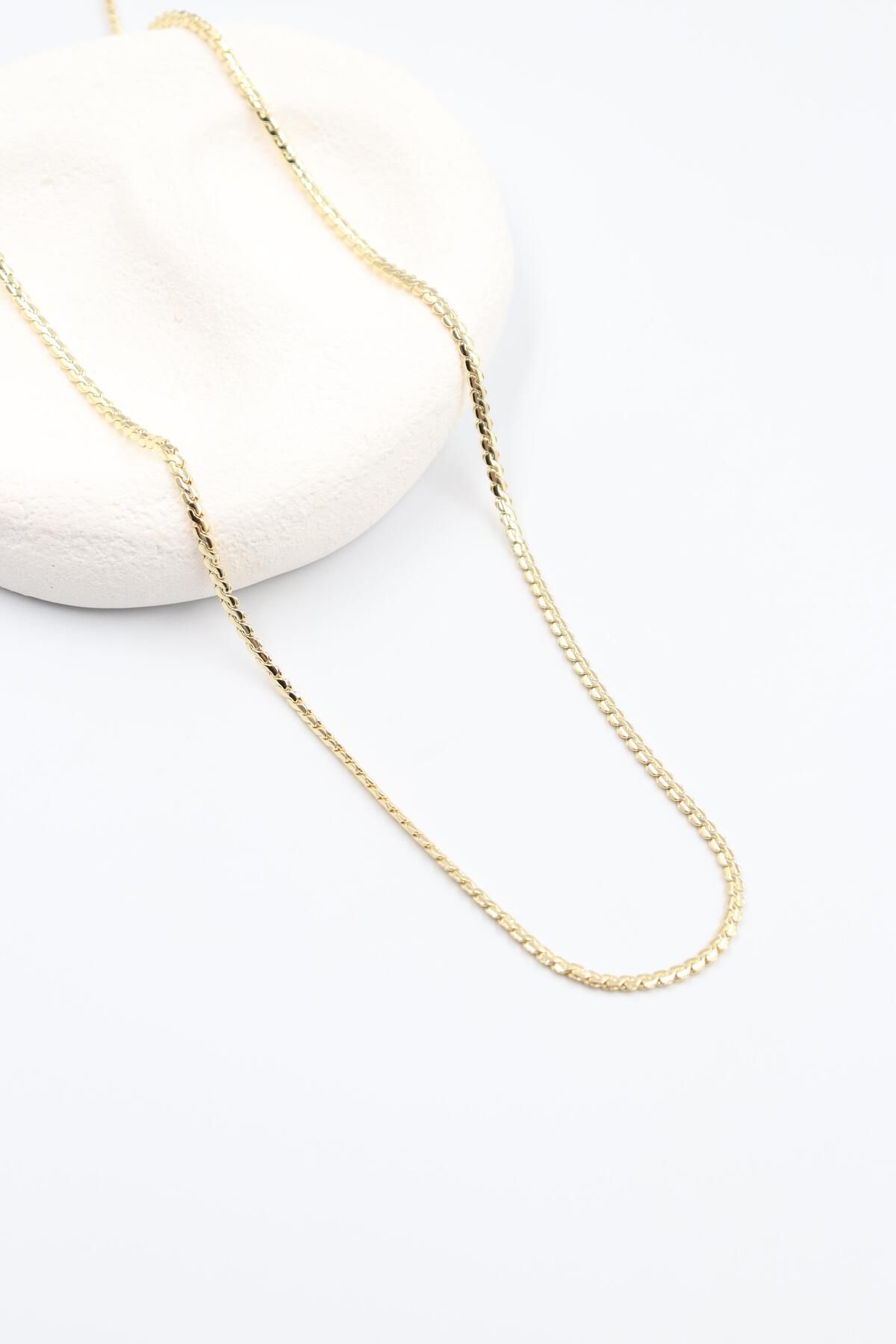 BY CANSU ACCESSORİES Fiorella Gold Kolye (14k)