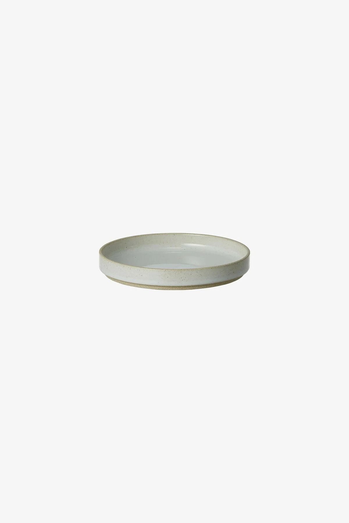 HASAMI PORCELAIN Japon Tasarımı 14,5 cm Gri Parlak Tabak & Kapak Şık ve Modüler Seramik