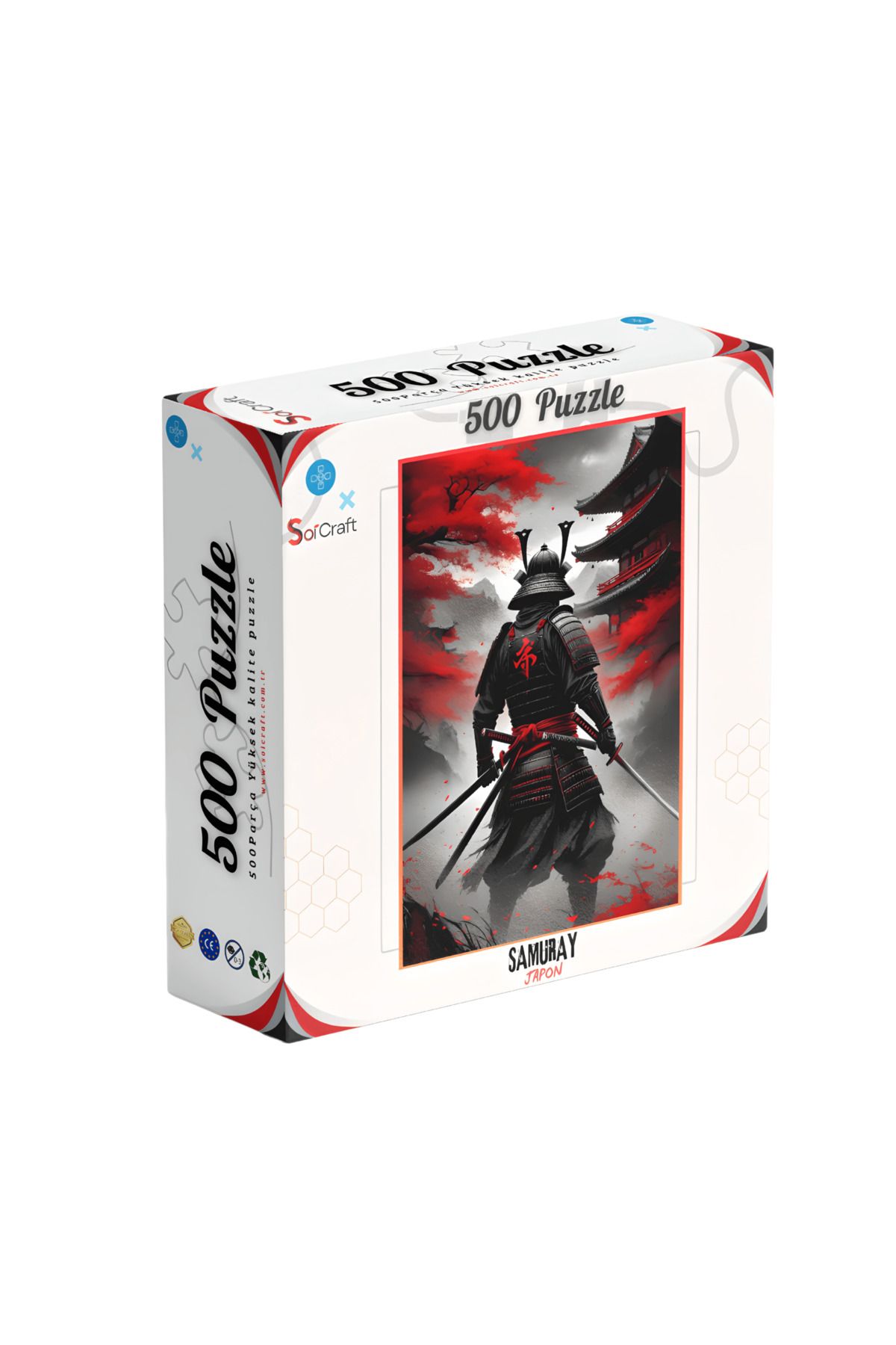 Soi Craft 500 Parça Puzzle Samuray Japon