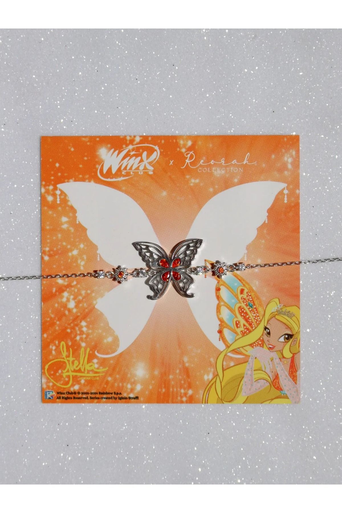 Reorah Collection Winx Club® Stella Enchantix Wings 925 Gümüş Bileklik