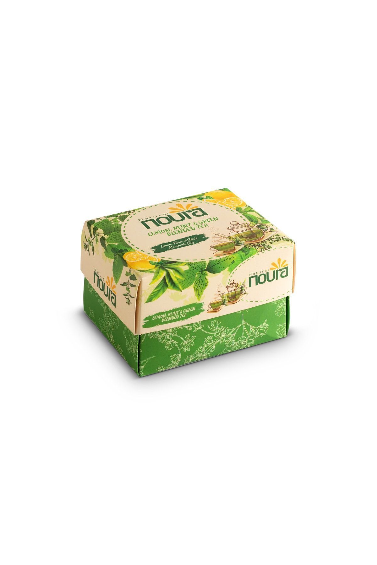 Noura Natural Dökme Yeşil Çay-limon-nane 100 Gr