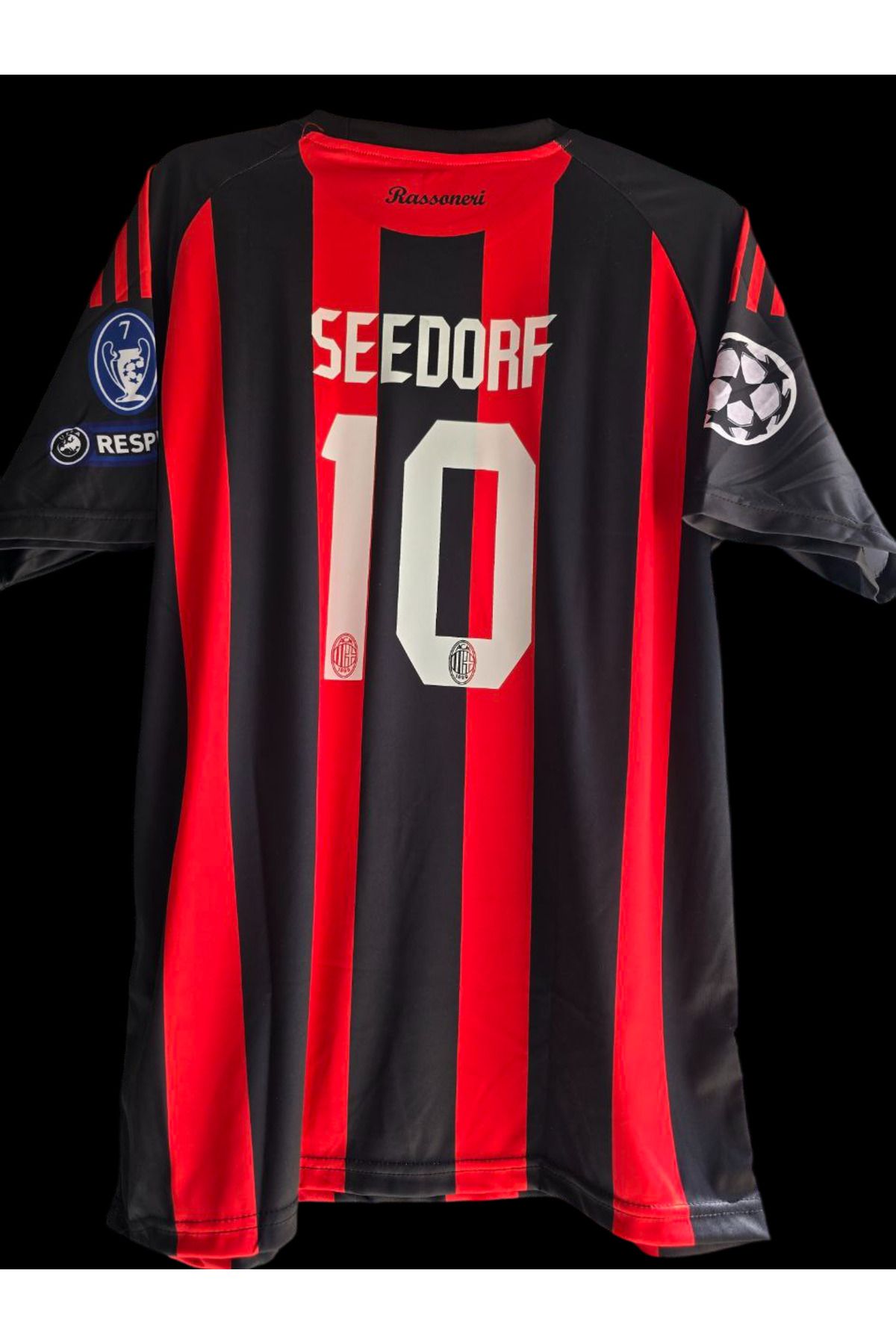 kombinezyum AC MILAN 2007 2008 #10 Clarence Seedorf HOME SHIRT SUPER CUP FINAL FORMASI