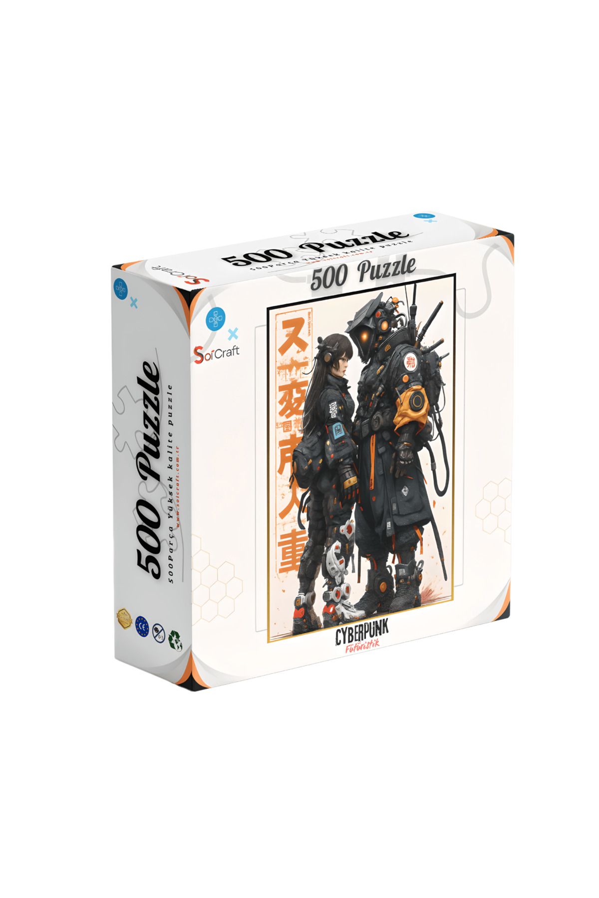 Soi Craft 500 Parça Puzzle CyberPunk