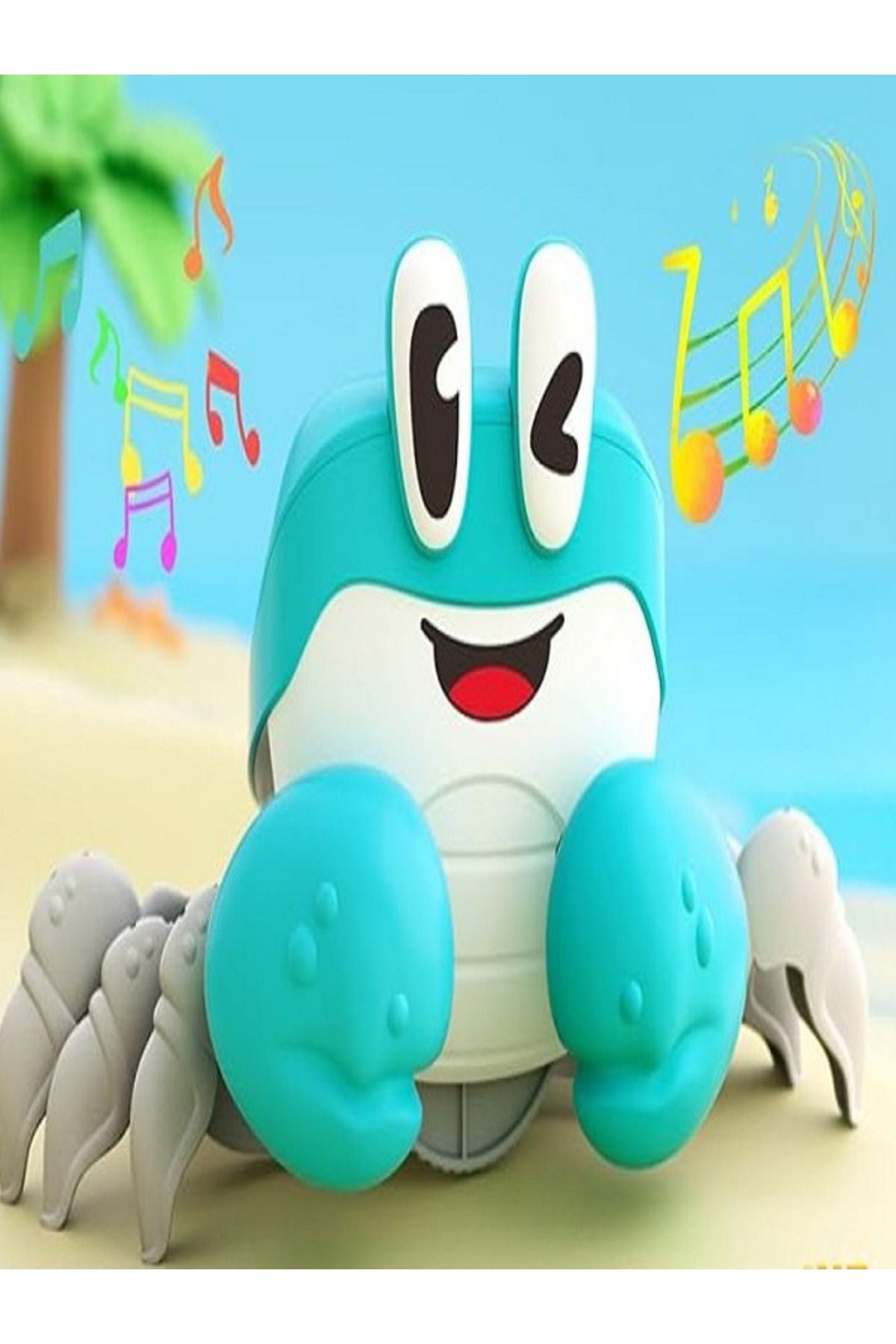 rexa-Crawling Crab Baby Toy – Interactive Tummy Time Toy with Music & Movement for Infants and Toddlers 2