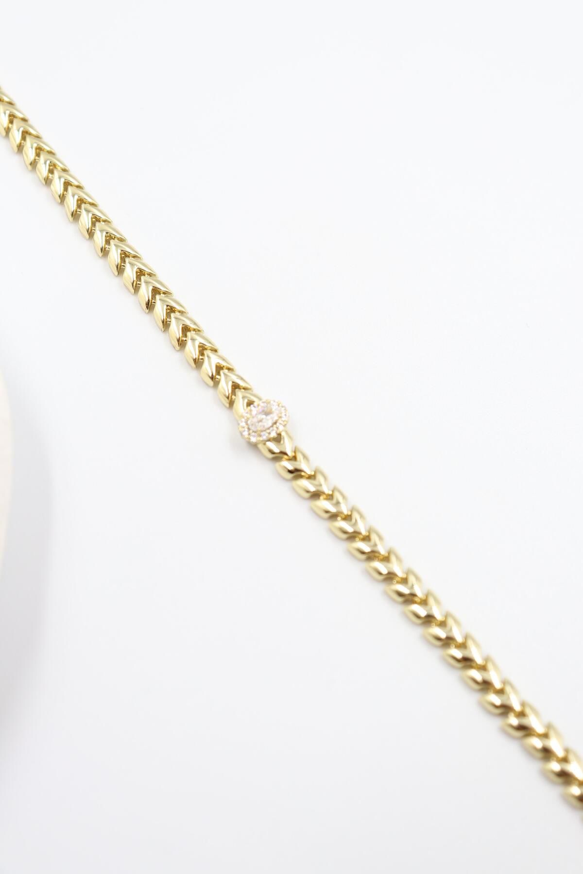 BY CANSU ACCESSORİES Liana Gold Bileklik (14k)