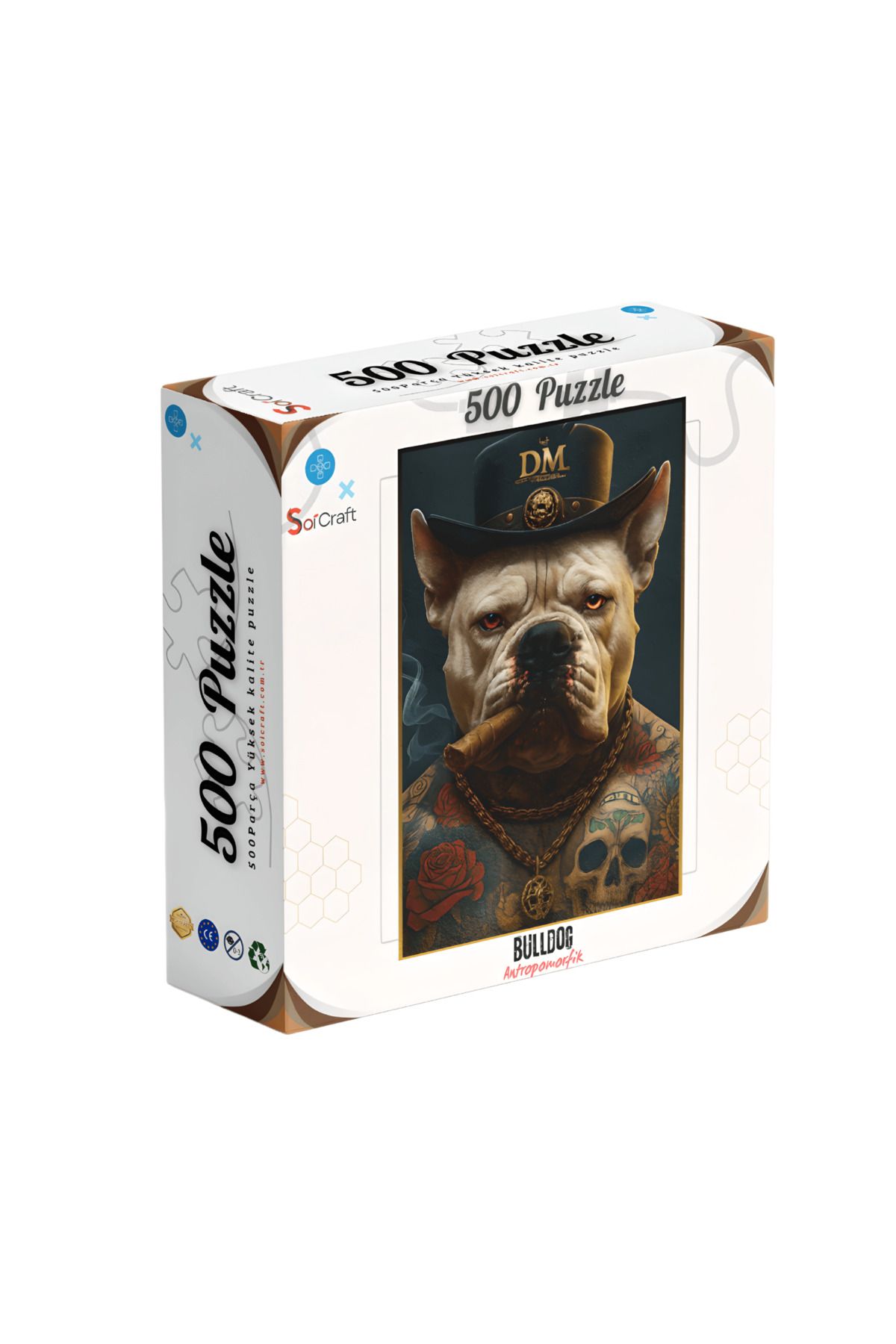 Soi Craft 500 Parça Puzzle Bulldog