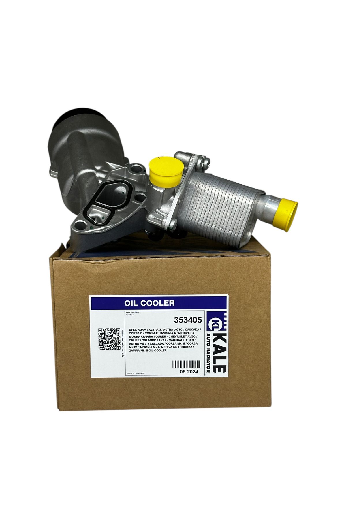 WAXELL Opel İnsignia A 1.4 Benzinli Motor Turbo (A14NET) Yağ Soğutucu Komple Kale Marka 353405