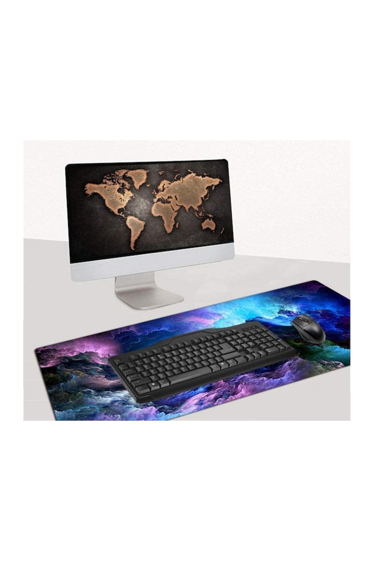 varioshop-VarioShop® gaming mousepad with LED lighting, Made of flexible, non-stick material and 4