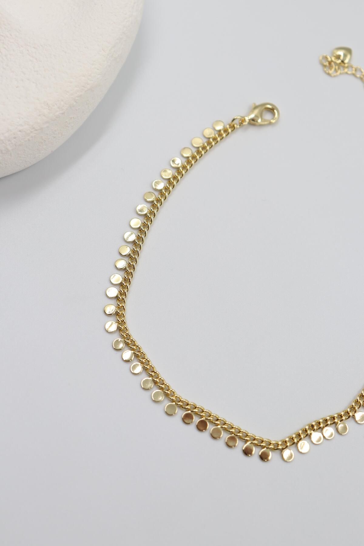 BY CANSU ACCESSORİES Profumo Gold Halhal (14k)