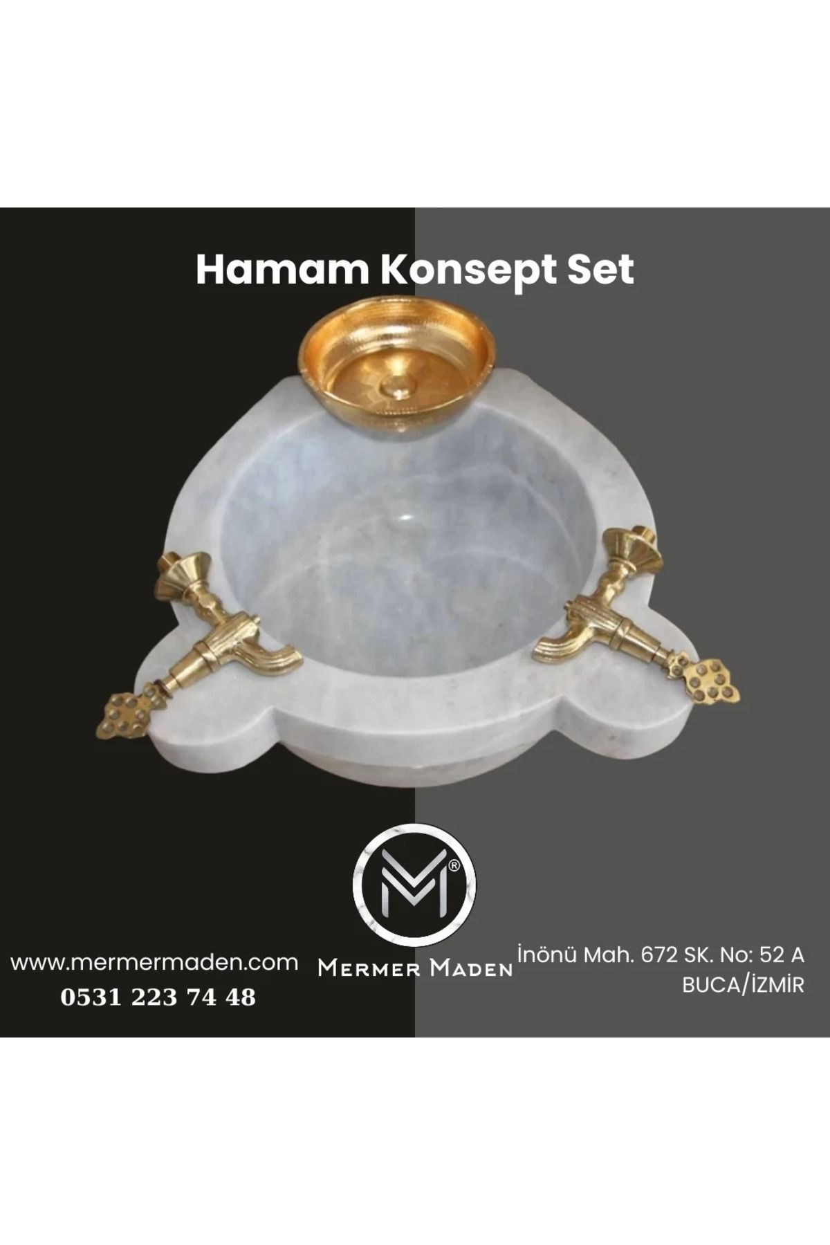 MermerMaden Hamam Konsept Set