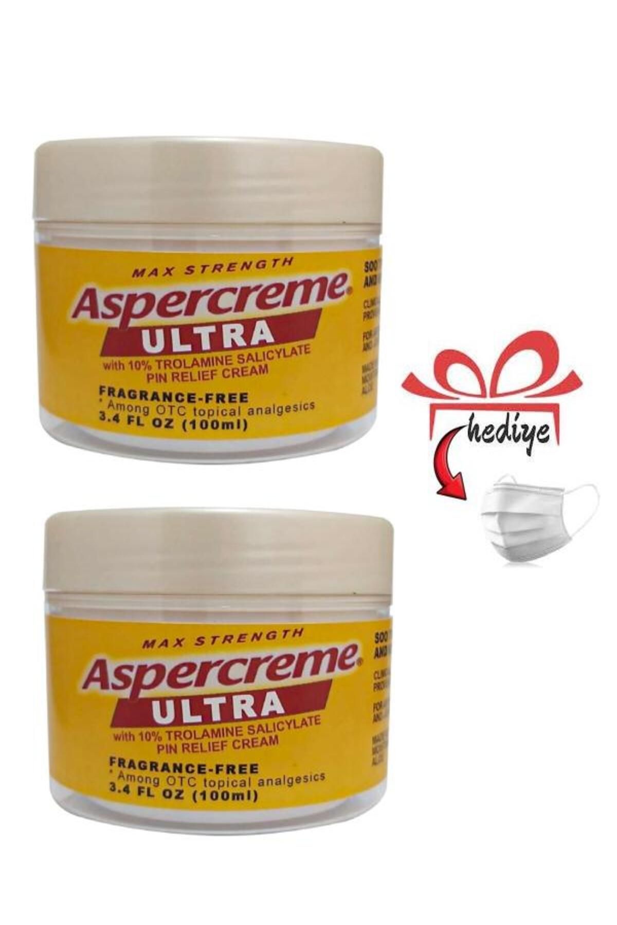 Dolce Aspercreme Pain Cream Sırt Bel Adale Fitık Sızıları İçin Bakım Masaj Kremi 100 ml x 2 adet