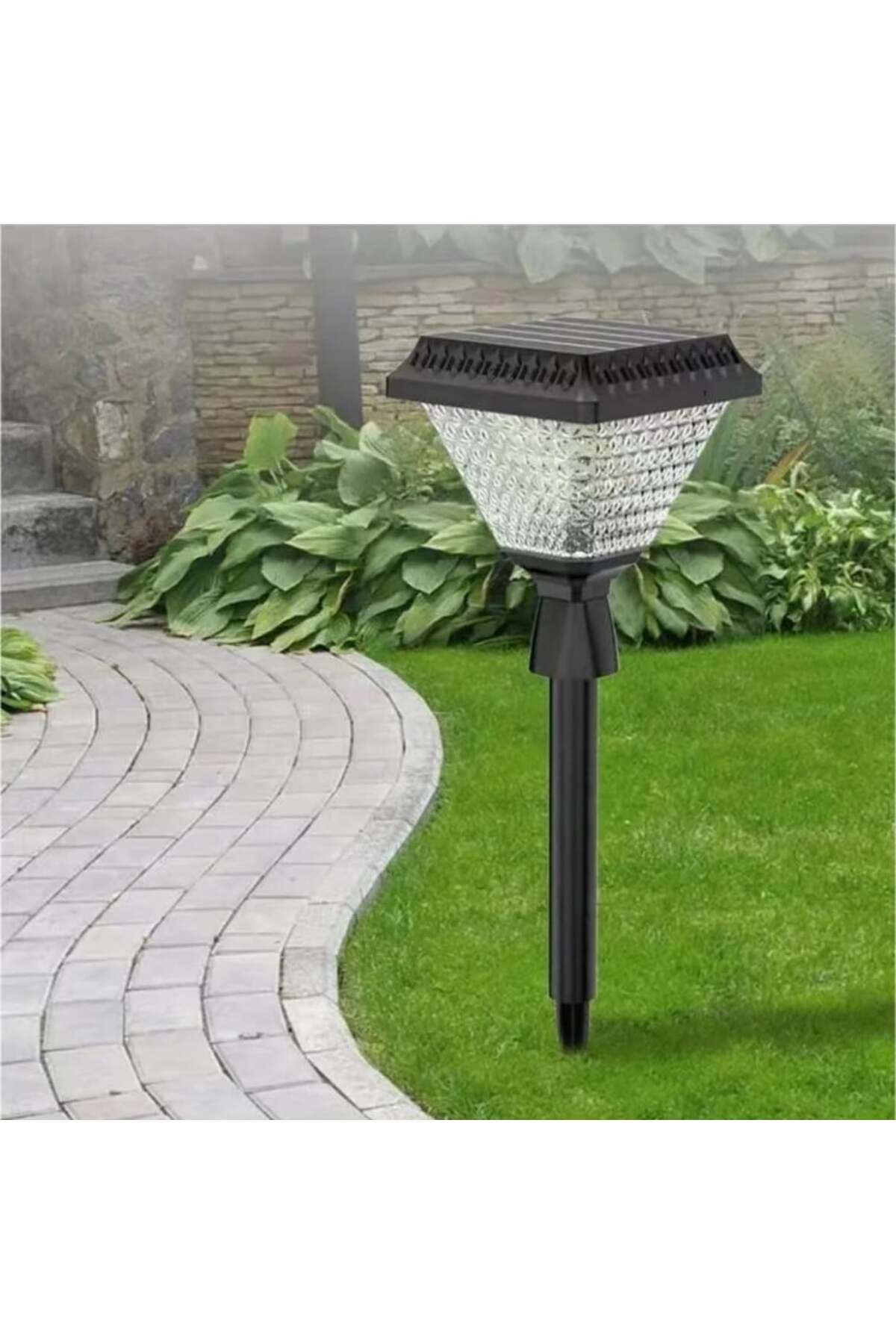 Forlife 50 Watt Solar Dekoratif Çim Saplamalı Kazıklı Bahçe Armatürü