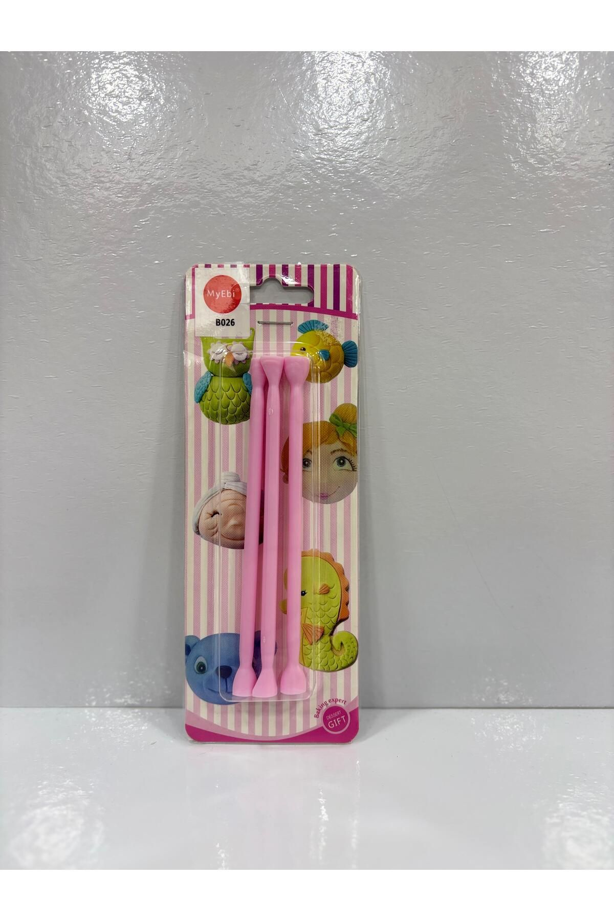shop MyEbi Pembe Hamur Şekillendirici Marzipan Set 3'lü