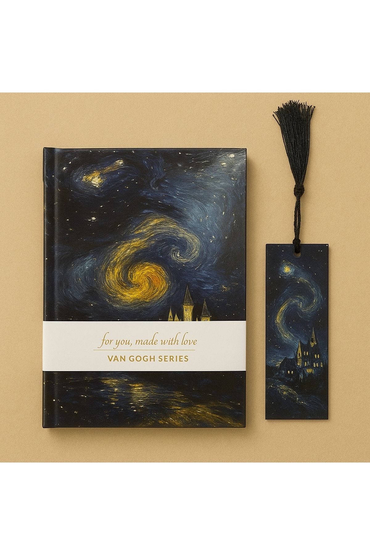 YLDZ Van Gogh Defter + Ayraç Serisi - Türkiye'de İlk