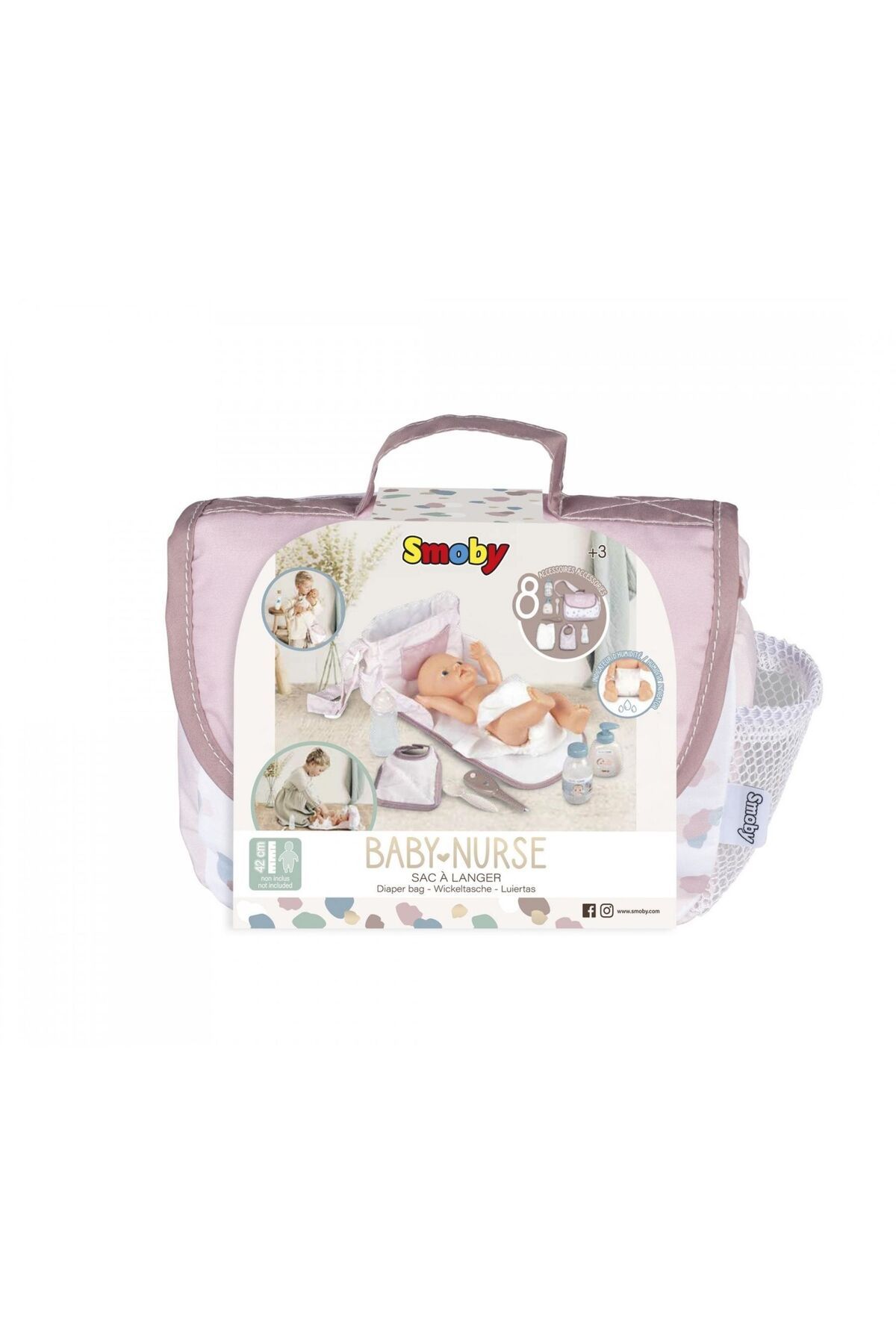 Smoby Baby Nurse Bebek Bezi Değiştirme Çantası