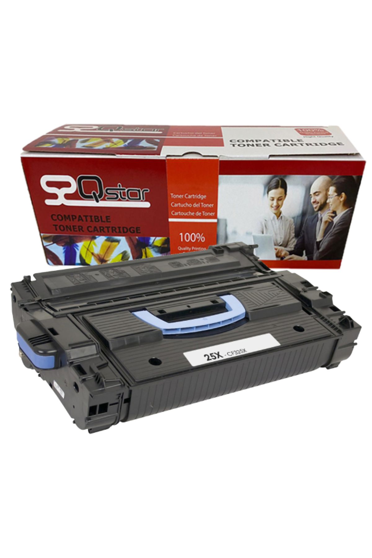 Qstar HP 25X CF325X MUADİL TONER YÜKSEK KAPASİTE 34500 SAYFA M806 M830