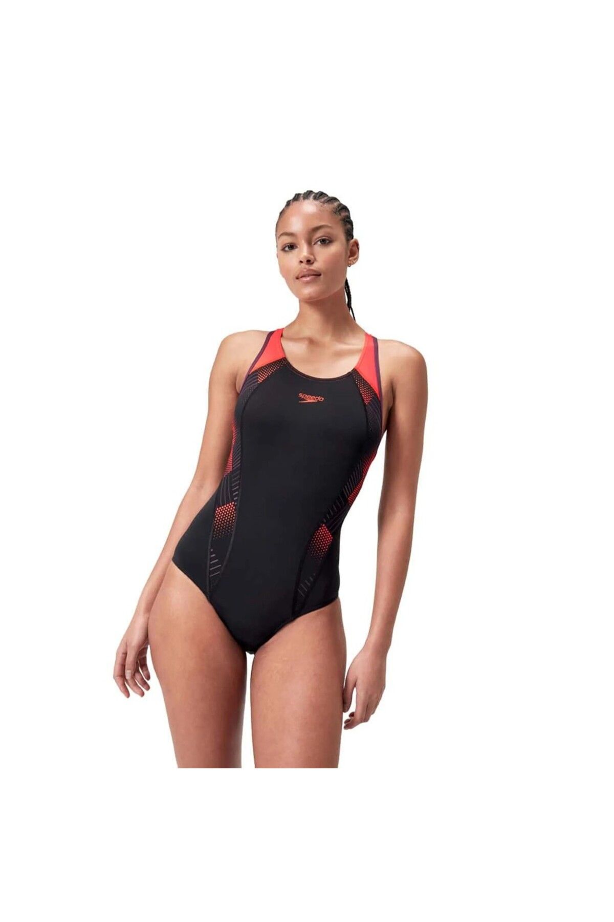 SPEEDO Placement Laneback Kadın Yüzücü Mayosu