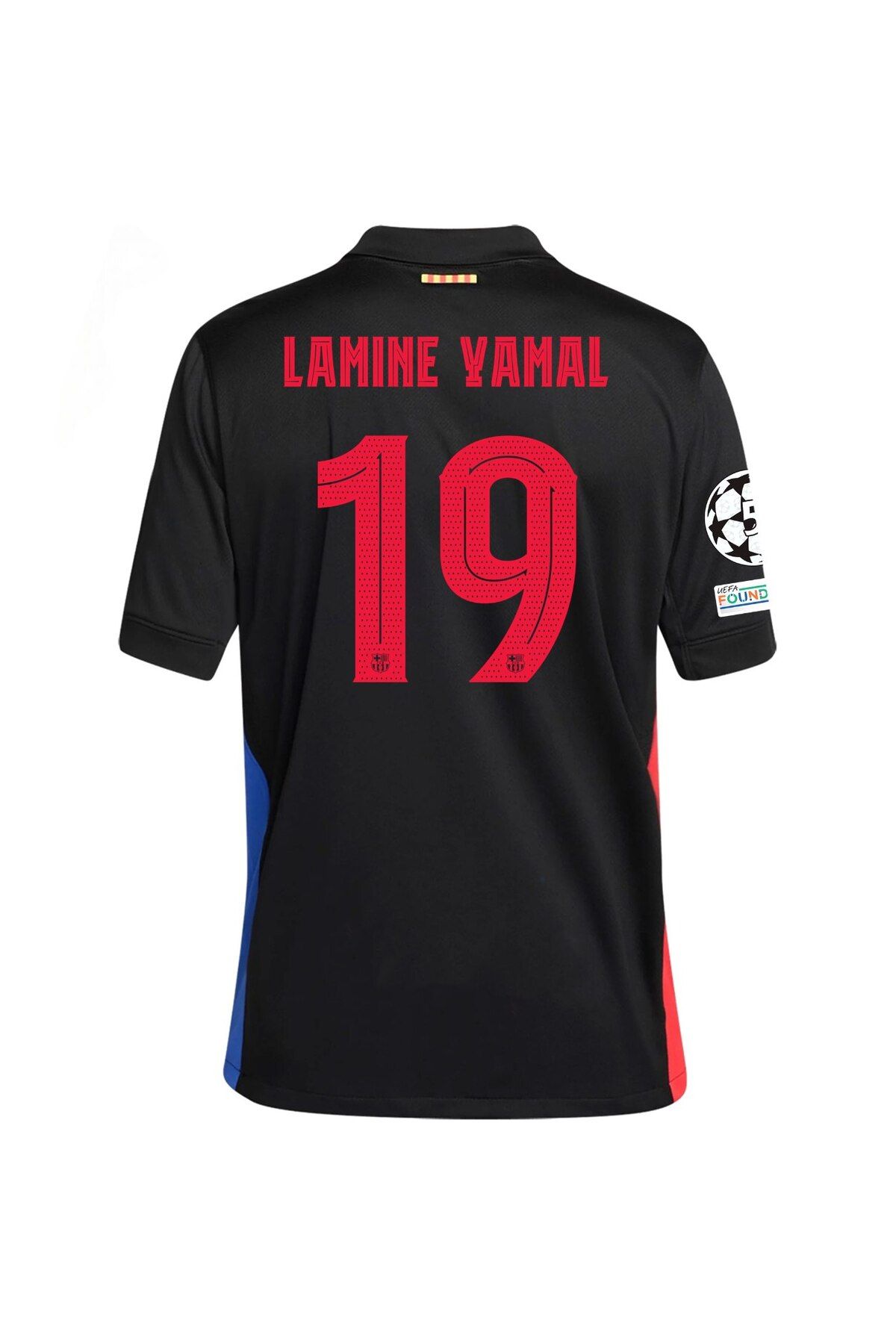 Alaturka Mix 2024/25 Barcelona LAMINE YAMAL Deplasman Siyah Forması