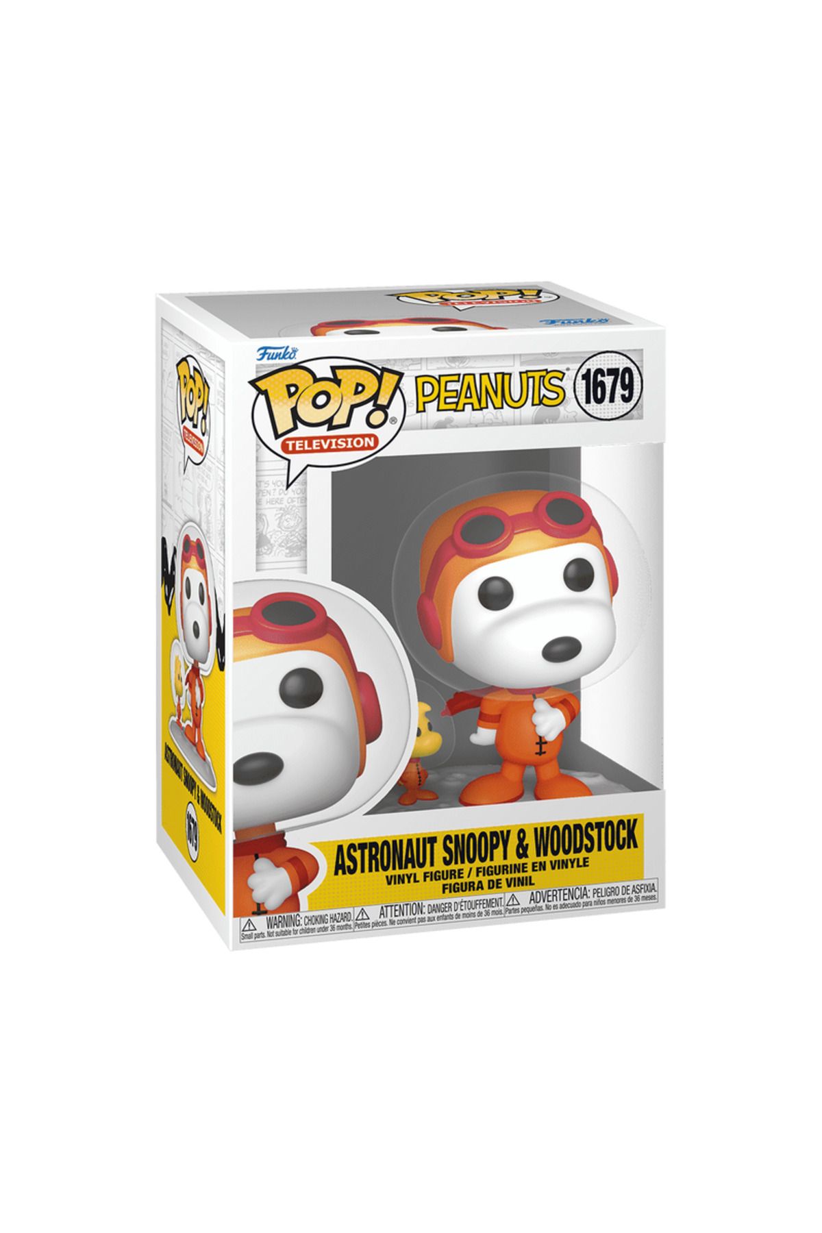 Funko Pop! Peanuts Astronaut Snoopy & Woodstock 1679 – Koleksiyon Figürü