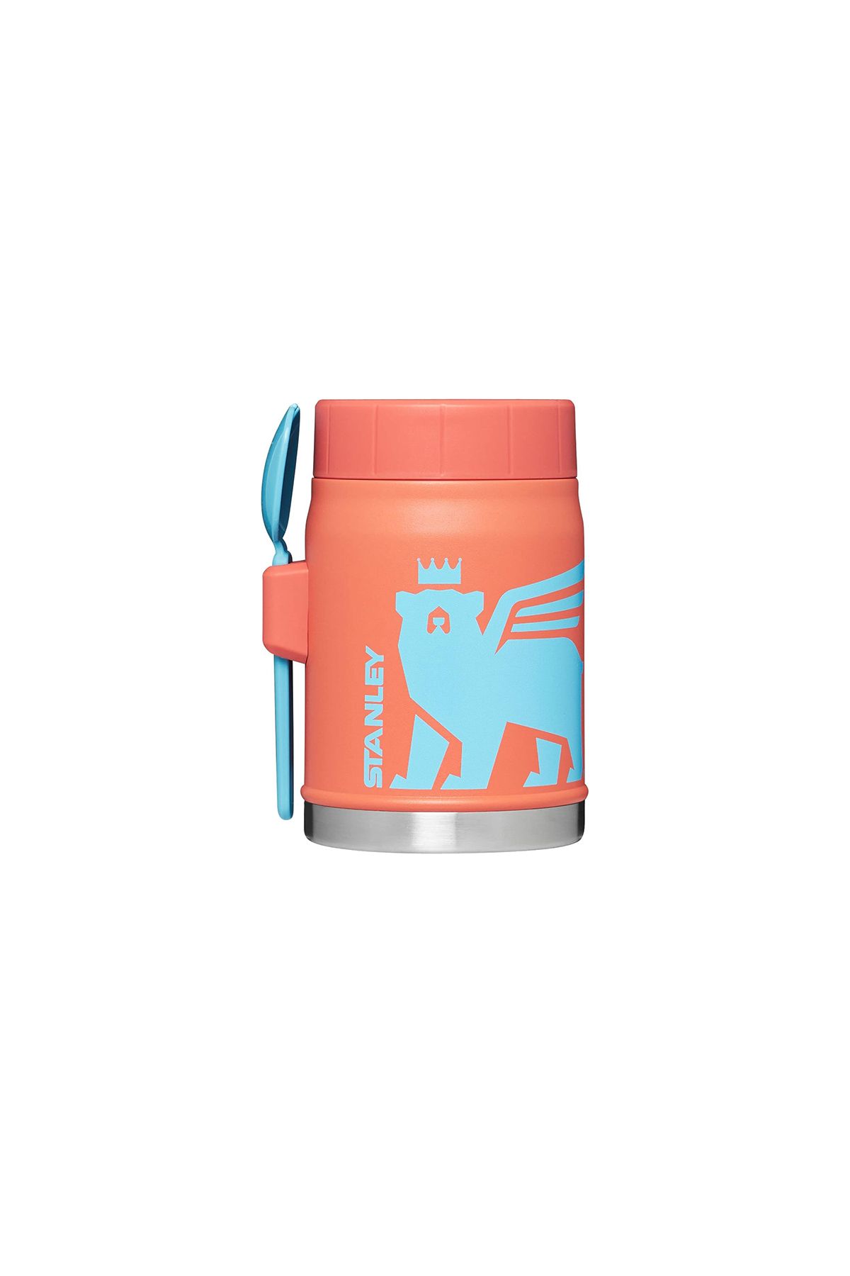 Stanley The Wild İmagination Vakumlu Çocuk Yemek Termosu Turuncu 410 ml